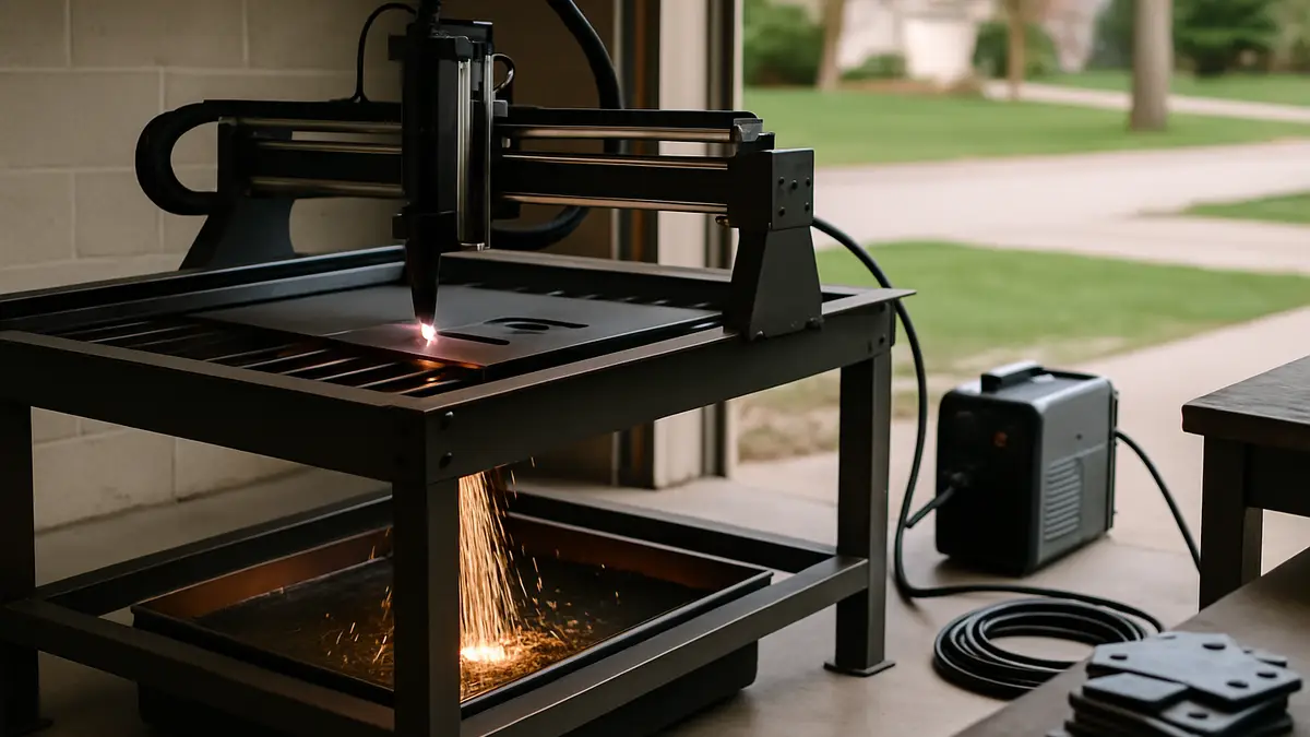 Mesa de corte plasma CNC: guia de compra para oficina